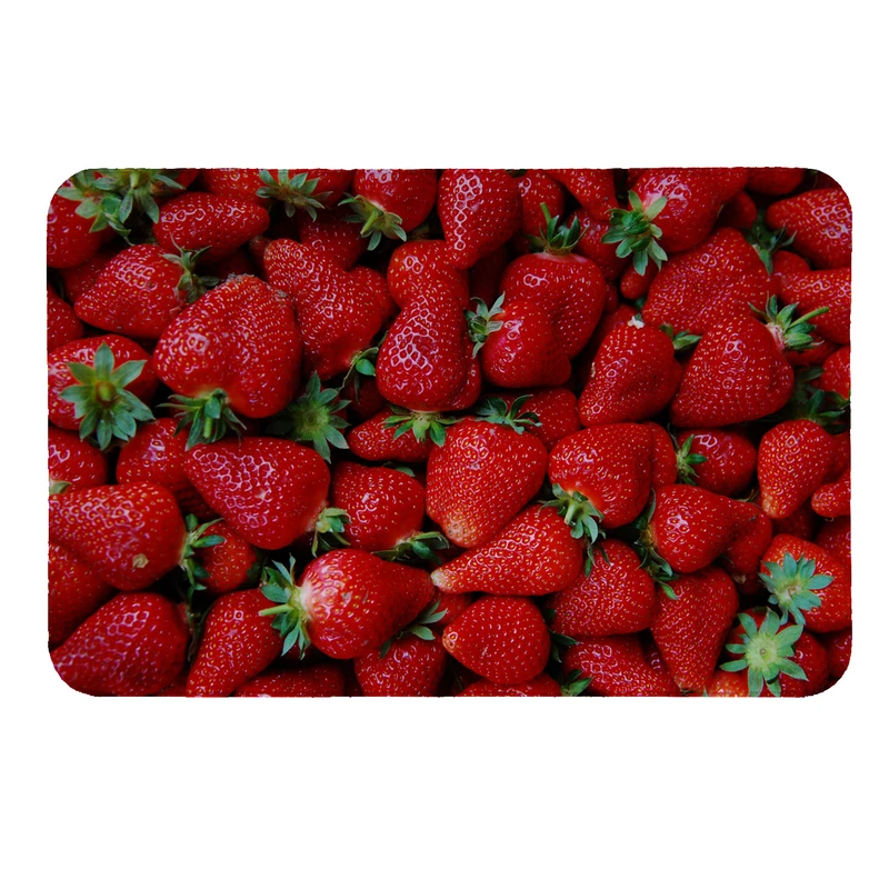 پادری طرح توت فرنگی کد 6365 سایز 60 × 40 سانتی متر