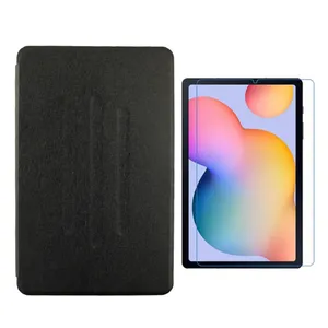 کیف کلاسوری مدل Folio مناسب برای تبلت سامسونگ Galaxy Tab S6 Lite P610 / P615 به همراه محافظ صفحه نمایش 