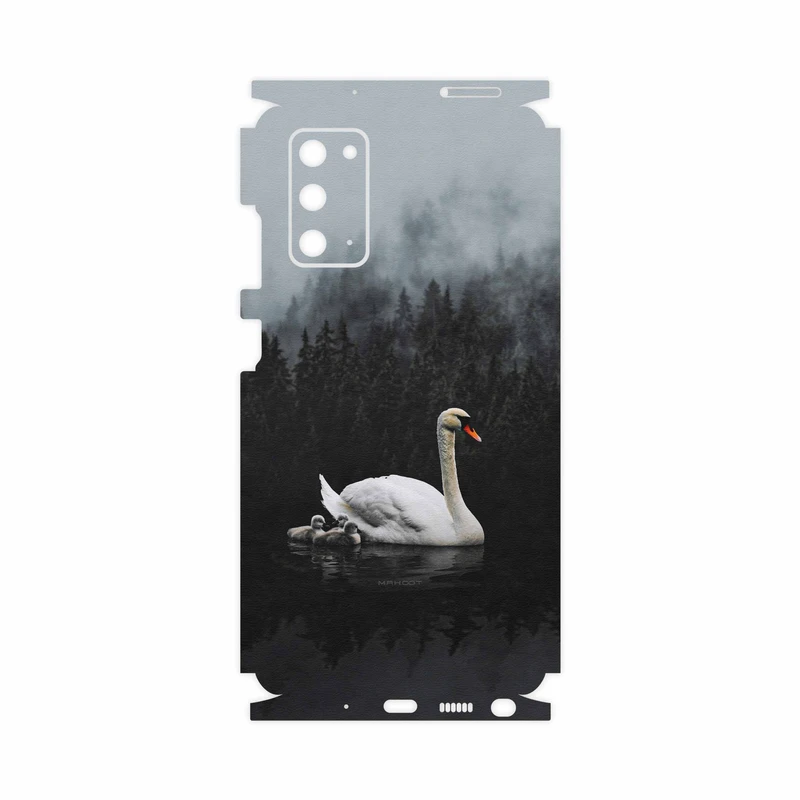 برچسب پوششی ماهوت مدل Swan Lake-FullSkin مناسب برای گوشی موبایل سامسونگ Galaxy Note 20