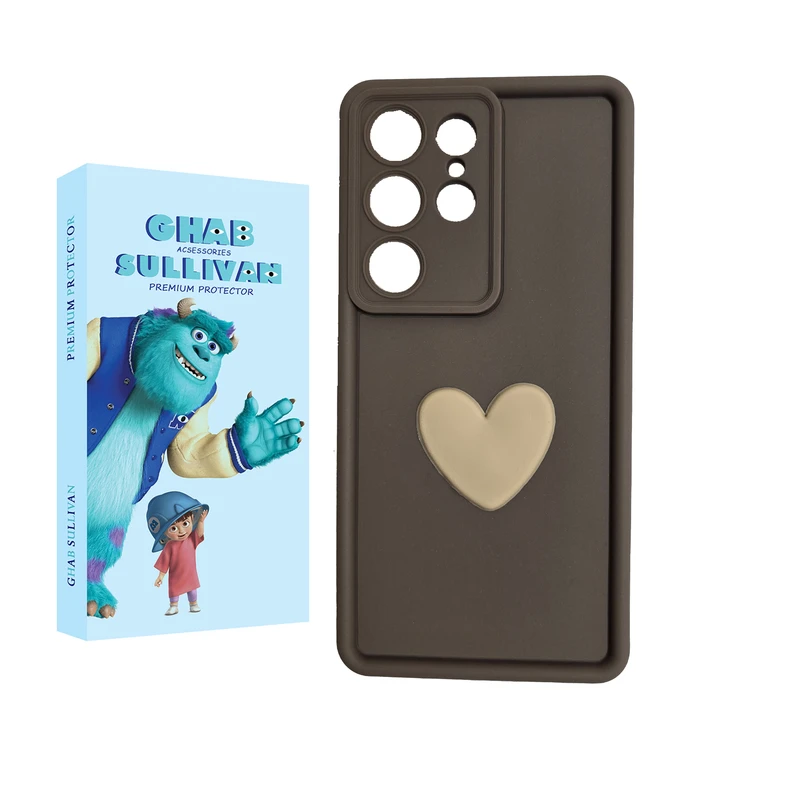 کاور قاب سالیوان مدل SOLID HEART مناسب برای گوشی موبایل سامسونگ Galaxy S25 Ultra