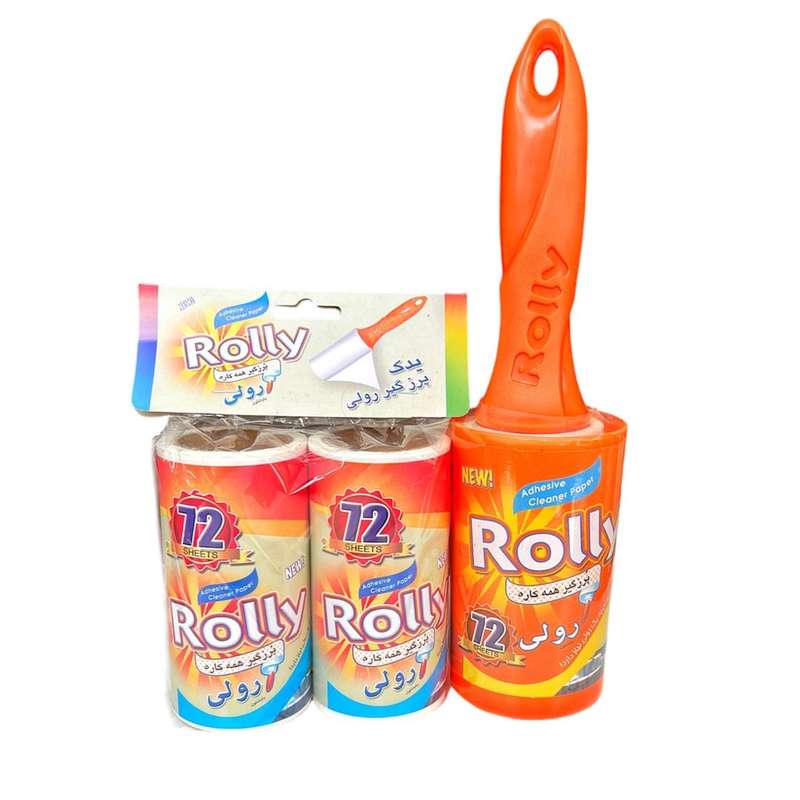 پرزگیر لباس رولی مدل قابدار کد 072 به همراه یدک پرزگیر لباس رولی مدل قابدار کد 072 به همراه یدک