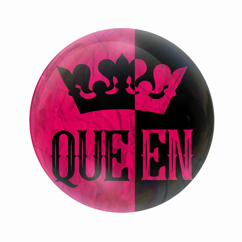 مگنت عرش طرح نوشته QUEEN کد Asm3592