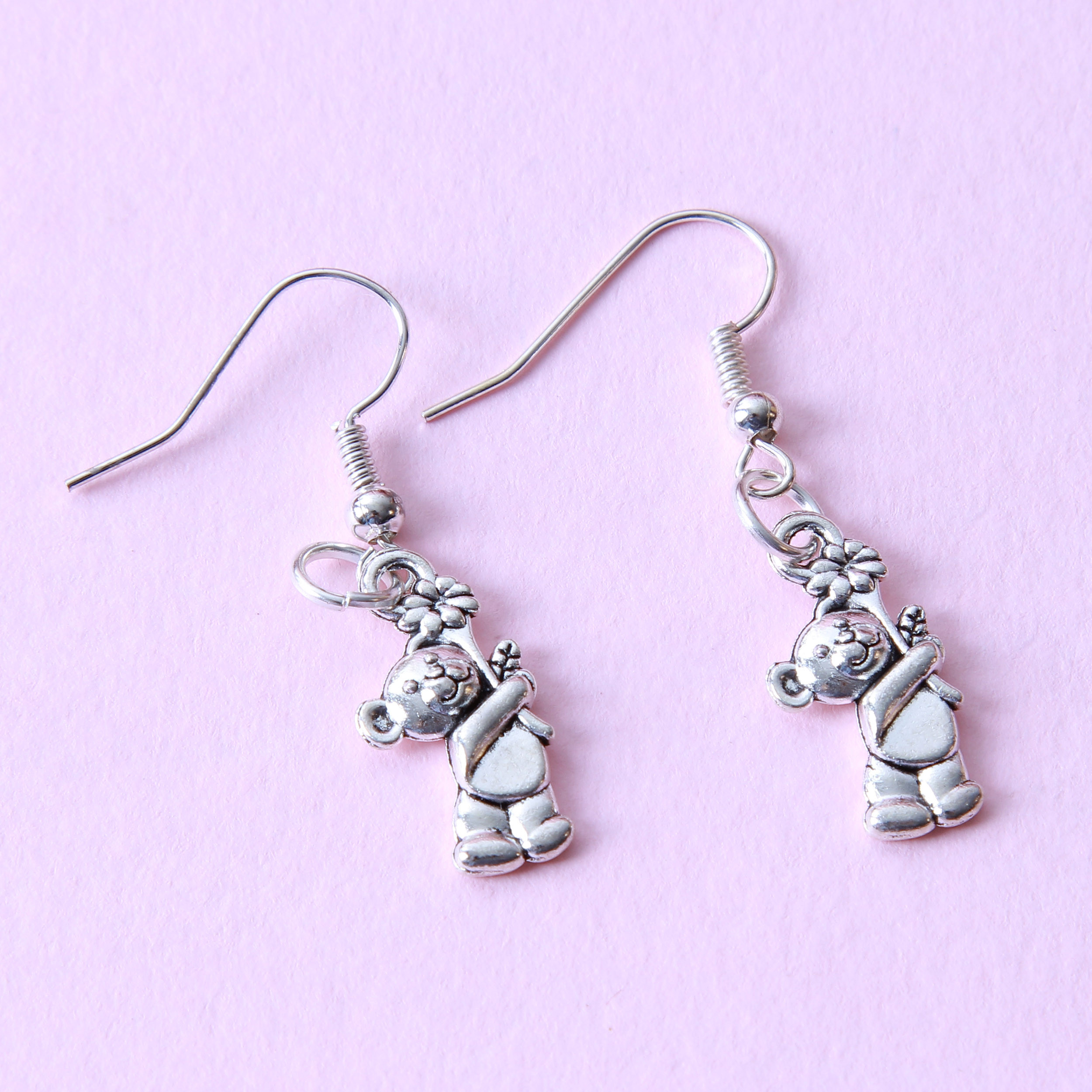 گوشواره دخترانه مدل فانتزی کد GZN_059