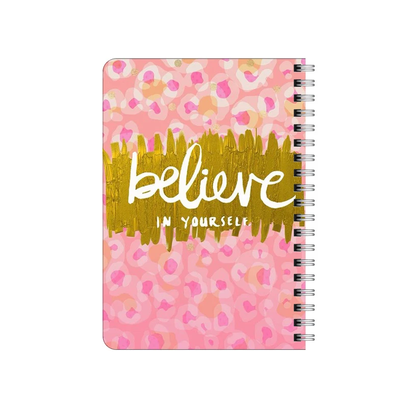 دفترچه یادداشت بامبیلیپ مدل چوبی طرح به خودت باور داشته باش کد 2612767