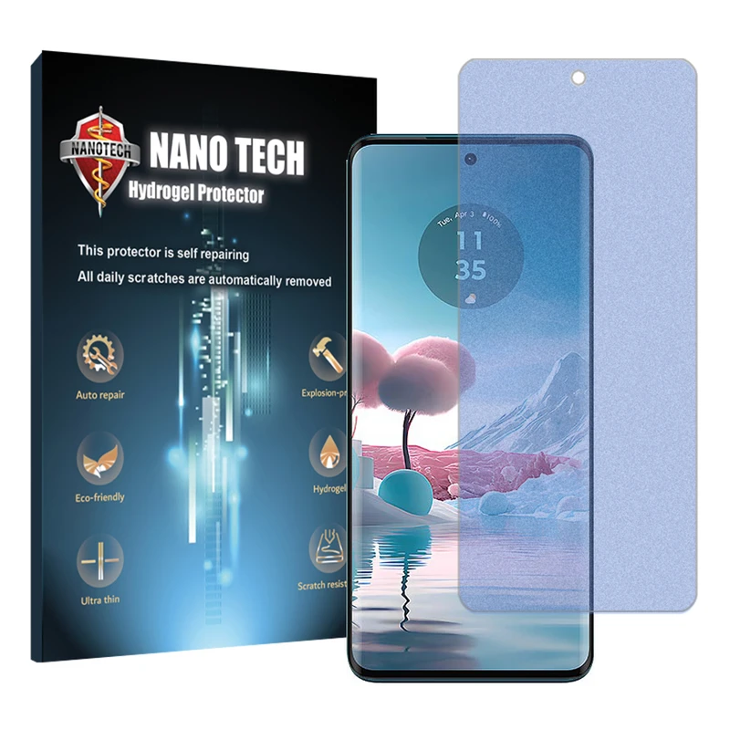 محافظ صفحه نمایش مات ضد اشعه آبی نانو تک مدل Tough مناسب برای گوشی موبایل موتورولا Edge 40 Neo