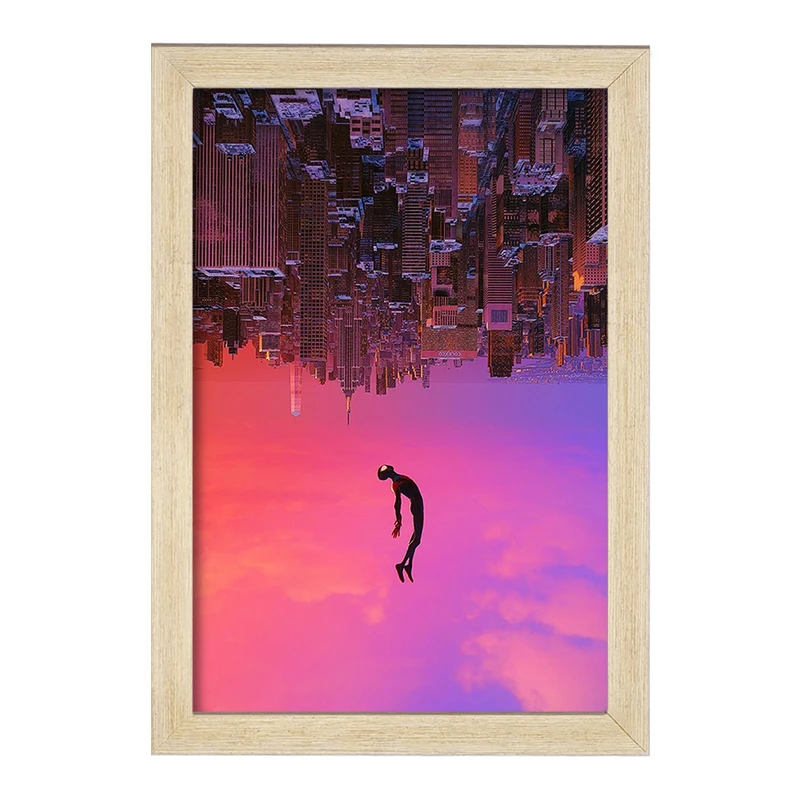 تابلو خندالو مدل مرد عنکبوتی کد F1278