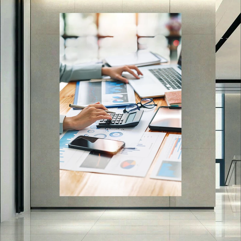  پوستر طرح آمار مدل محاسبات کد PD20807