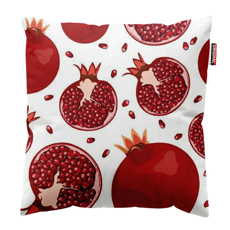  کوسن پاد آفرین طرح یلدا و انار کد 1875 سایز 30*30 سانتی متر