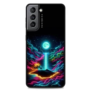 AKAM AMC-WSGS21-NEON-24 Cover For Samsung Galaxy S21
