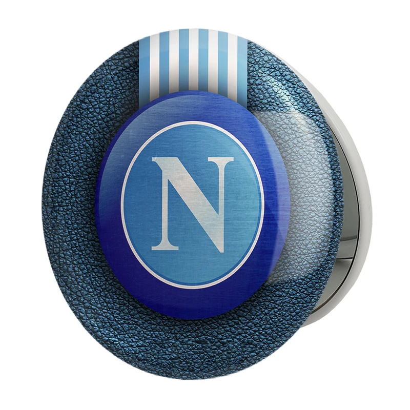 آینه جیبی خندالو طرح باشگاه ناپولی مدل تاشو کد 27395 