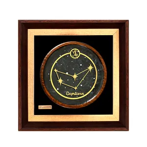 تابلو طلا کوب مارک گلد طرح نماد ماه تولد دی کد TS10S