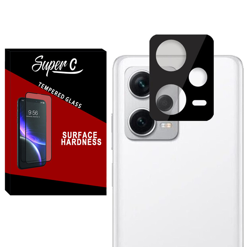 محافظ لنز دوربین سوپرسی مدل 3D-SC مناسب برای گوشی موبایل شیائومی Redmi Note 12 Pro Plus 5G