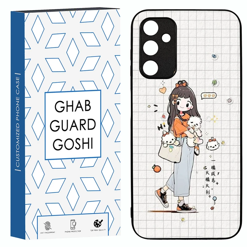 کاور قاب گارد گوشی طرح دخترانه کد TPU-221 مناسب برای گوشی موبایل سامسونگ Galaxy A14