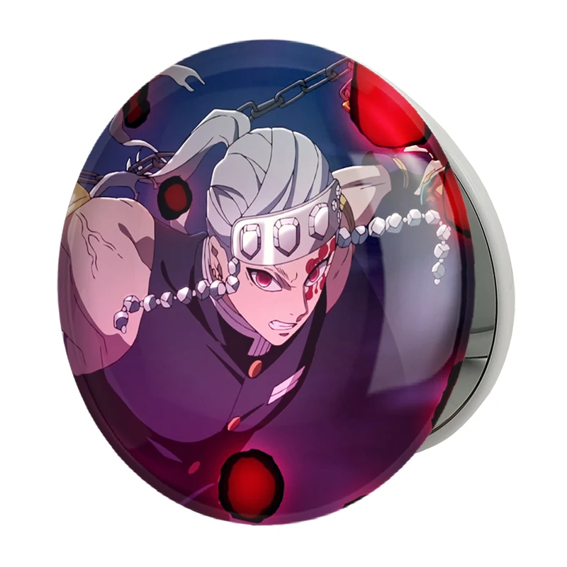 آینه جیبی خندالو طرح تنگن اوزوی انیمه شیطان کش مدل تاشو کد 27025 