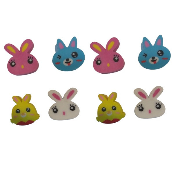 پاک کن مدل حیوانات بسته 8 عددی