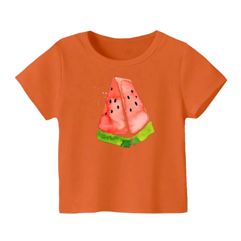 تی شرت آستین کوتاه بچگانه مدل هندوانه یلدایی کد 39