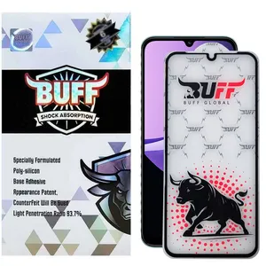 Buff Black Fighter-Guarantee Screen Protector for Xiaomi Redmi 15C