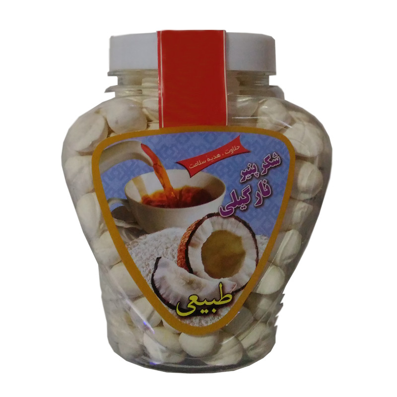 شکر پنیر طبیعی نارگیلی حلاوت تبریز - 400 گرم