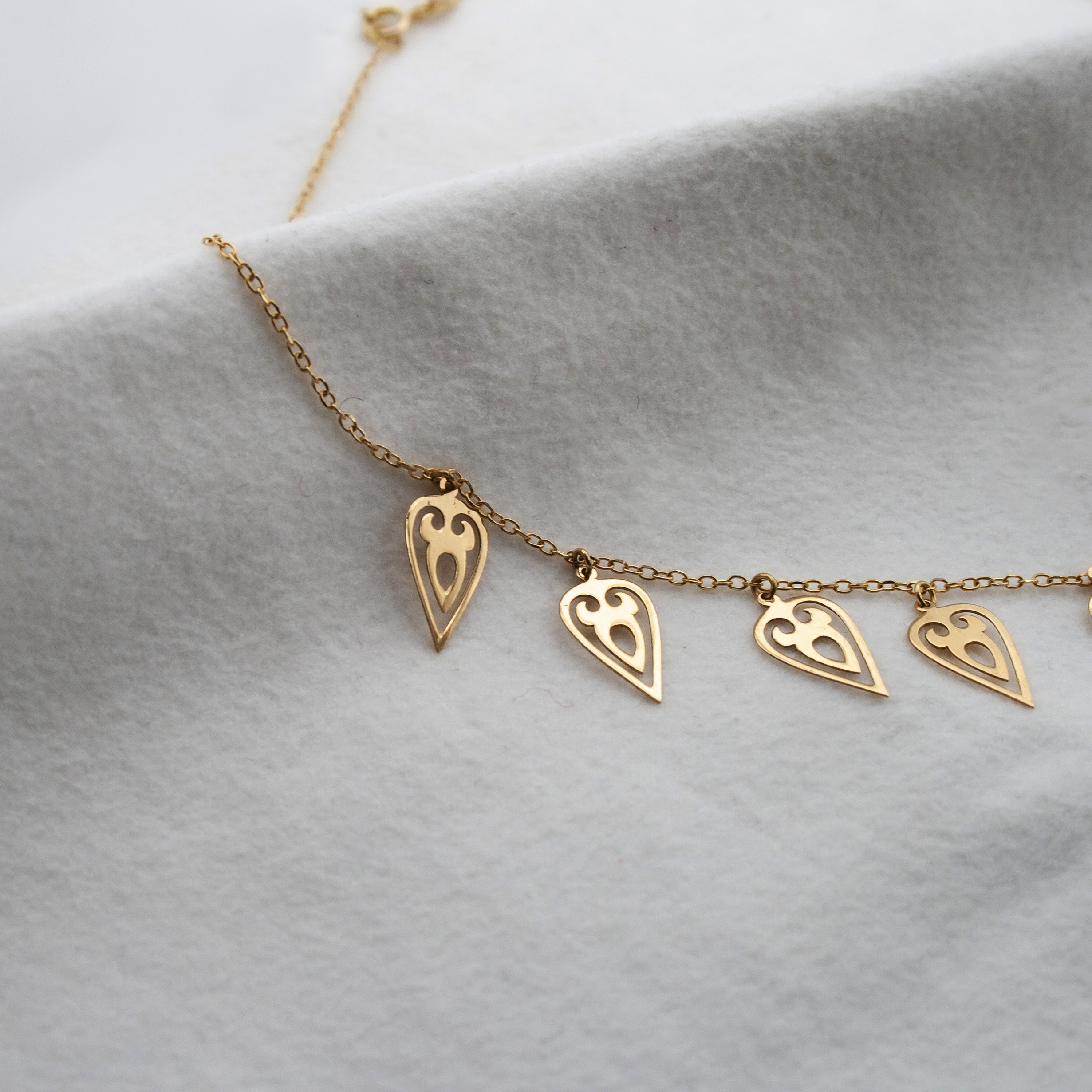 گردنبند طلا 18 عیار زنانه سهی مدل SN12