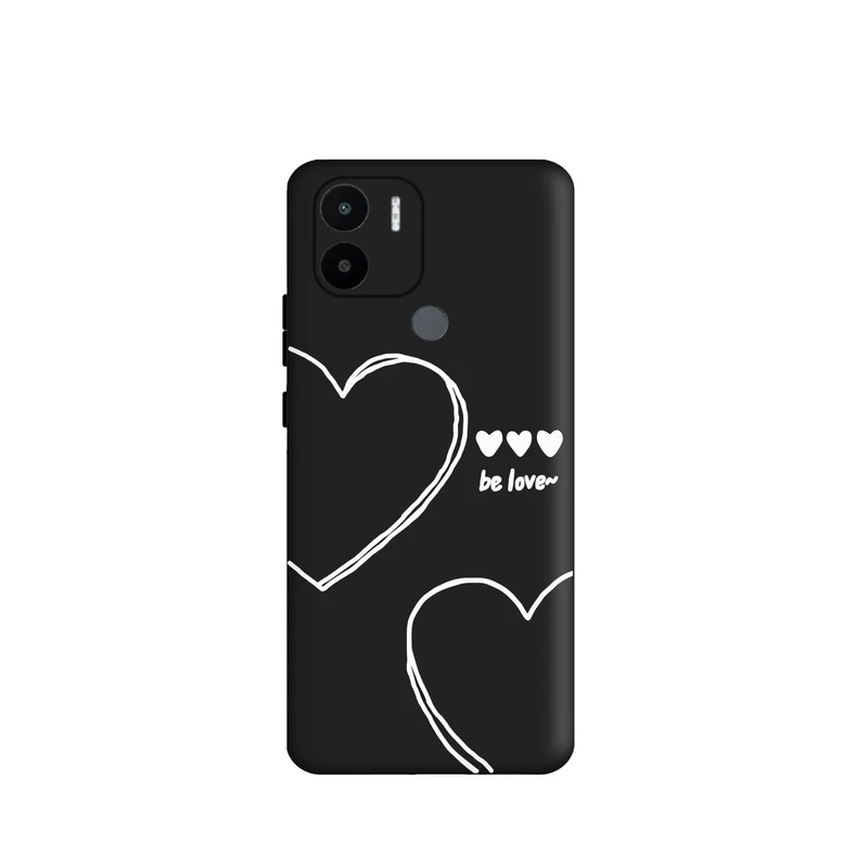 کاور قاب گارد طرح قلب مینیمال خطی کد f7112 مناسب برای گوشی موبایل شیائومی Redmi A1 Plus / Redmi A2 Plus