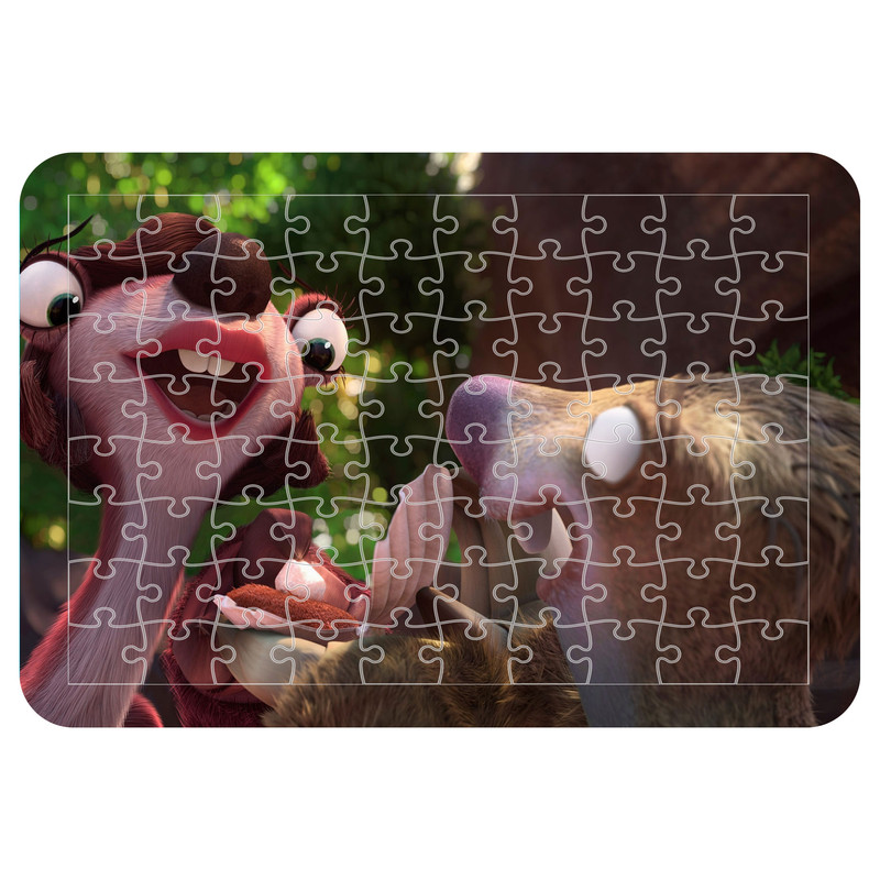 پازل 54 تکه اطلس آبی طرح کارتون عصر یخبندان  مدل P1918