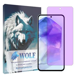 Wolf anti purple screen Protector Suitable for Samsung Galaxy A55 Mobile Phone