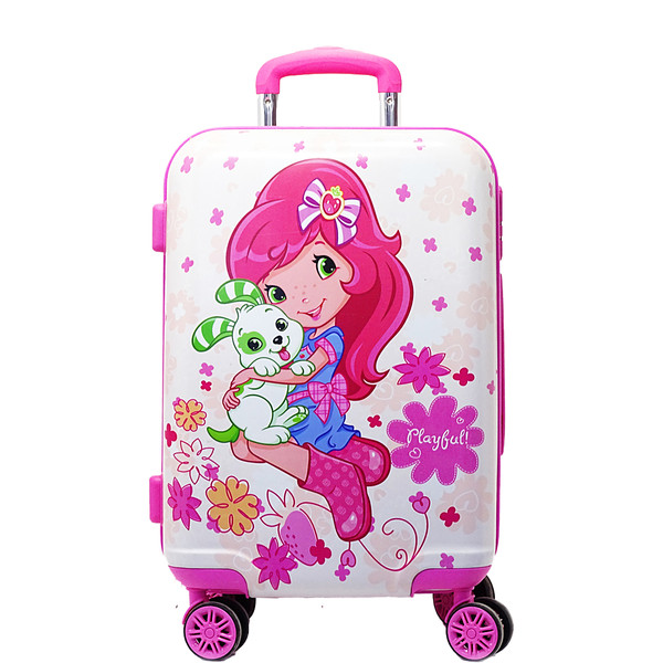 چمدان کودک  طرح دختر توت فرنگی مدل 02225