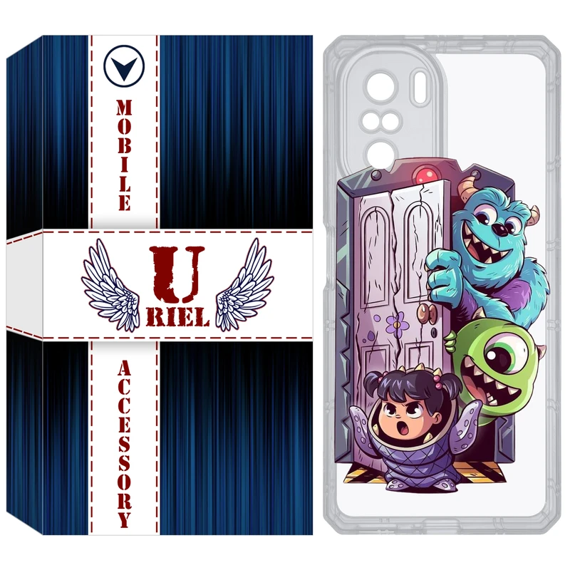 کاور یوریل مدل Clear کد 67 طرح سالیوان مناسب برای گوشی موبایل شیائومی Poco F3 / Redmi K40 / Mi 11i