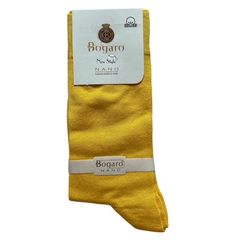 جوراب ساق بلند مردانه بوگارو مدل نانو