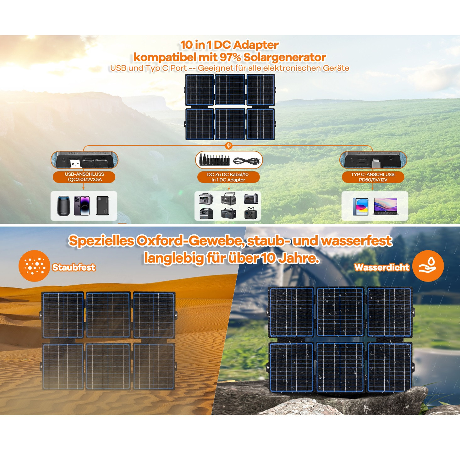 پنل خورشیدی مدل FBE-30W ظرفیت 30 وات