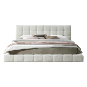 تختخواب یک و نیم نفره کد DR 4563 سایز 200x140 سانتی متر 