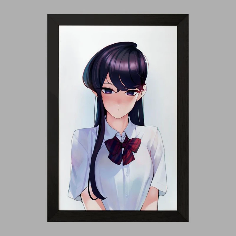 تابلو خندالو مدل انیمه کومی سان  کد 16102