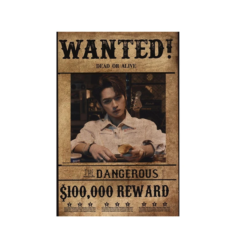 پوستر مدل استری کیدز Stray kids طرح لینو Leeknow کد 616