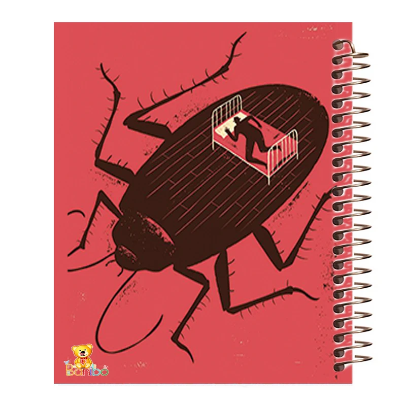 دفتر نقاشی 100 برگ سیمی بانیبو مدل حشره کد 3545