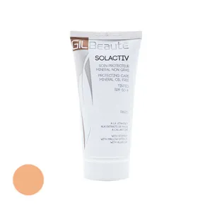 کرم ضد آفتاب رنگی ژیل بوته مدل Solactive حجم 50 میلی لیتر