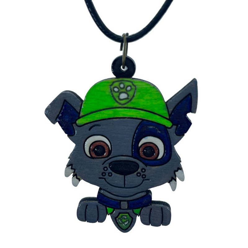 گردنبند دخترانه مدل سگ های نگهبان کد 206