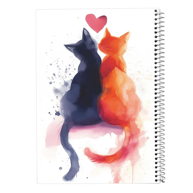 دفتر ژورنال نویسی 50 برگ مدوپد مدل نقطه ای طرح موجودات فانتزی کد DF17142