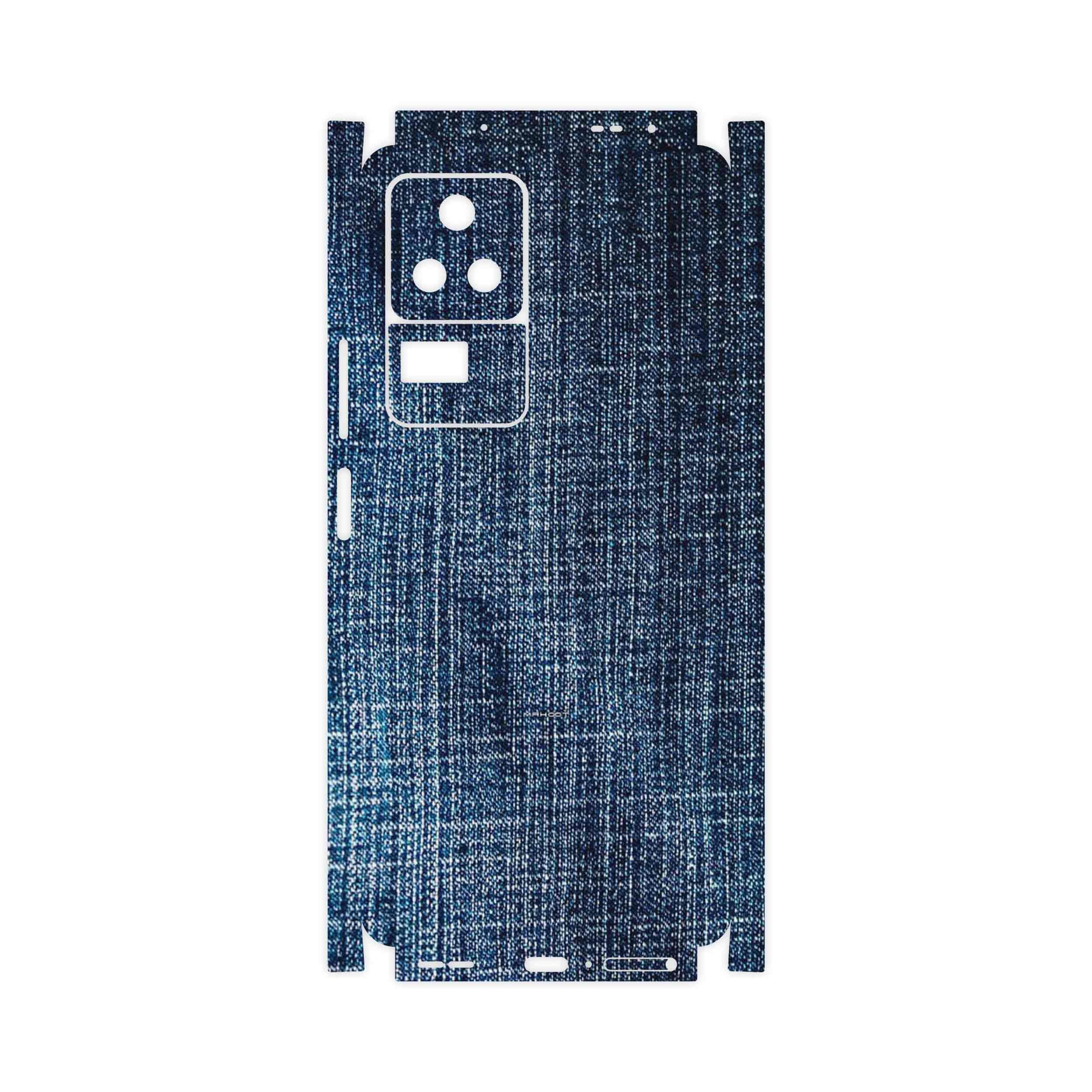 برچسب پوششی ماهوت مدل Fabric Texture 3-FullSkin مناسب برای گوشی موبایل شیائومی Poco F4 5G