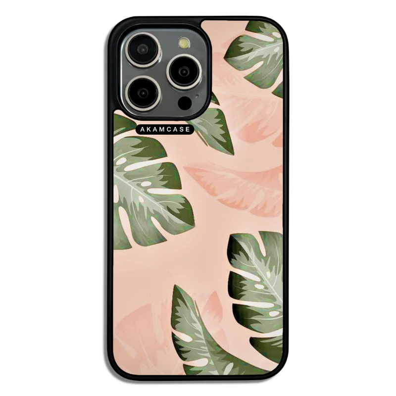 کاور آکام مدل AMC-WA15PROMAX-LEAVES-27 مناسب برای گوشی موبایل اپل iPhone 15 Pro Max