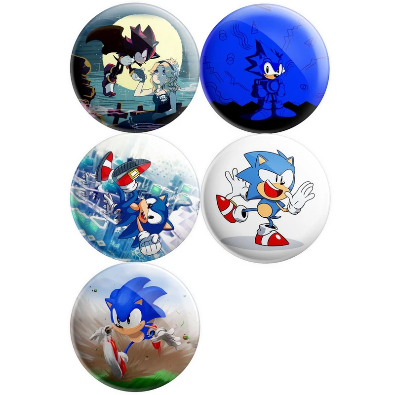 پیکسل پرمانه طرح سونیک کد pmg5.11541 مجموعه 5 عددی