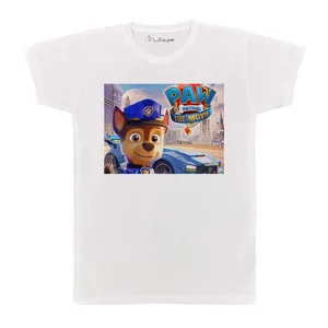 تی شرت بچگانه پرمانه طرح سگ های نگهبان کد pmt.5850