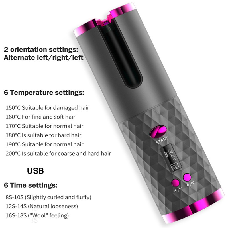 قیمت و خرید فر کننده و حالت دهنده مو کد YX801