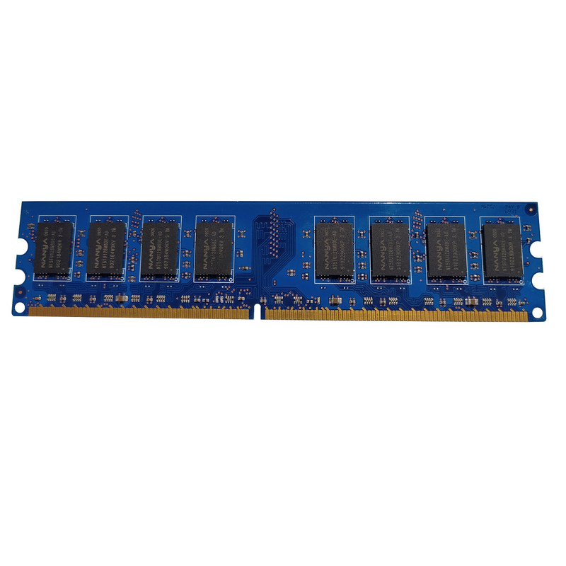 رم دسکتاپ DDR2 تک کاناله 800 مگاهرتز CL6 نانیا مدل NT2GT64U8HD0BY ظرفیت 2 گیگابایت