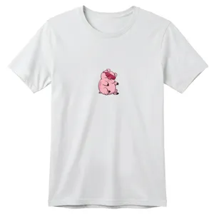 تی شرت آستین کوتاه بچگانه مدل خوک کد 01