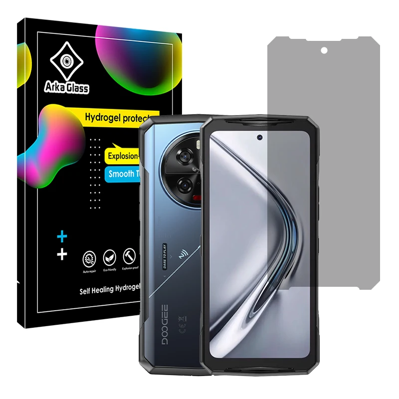 محافظ صفحه نمایش حریم شخصی آرکا گلس  مدل Tough مناسب برای گوشی موبایل دوجی  V40 Pro