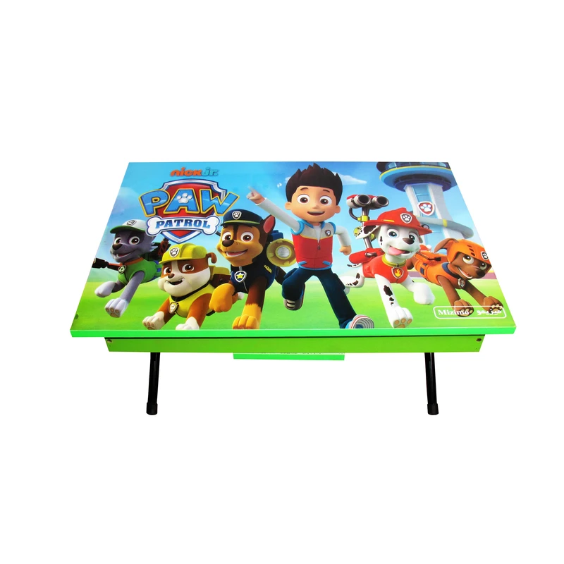 میز کودک میزیمو مدل باکسدار طرح سگهای نگهبان کد 3401