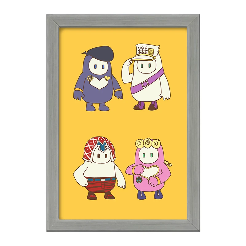 تابلو خندالو طرح بازی فال گایز (Fall Guys) کد 32788