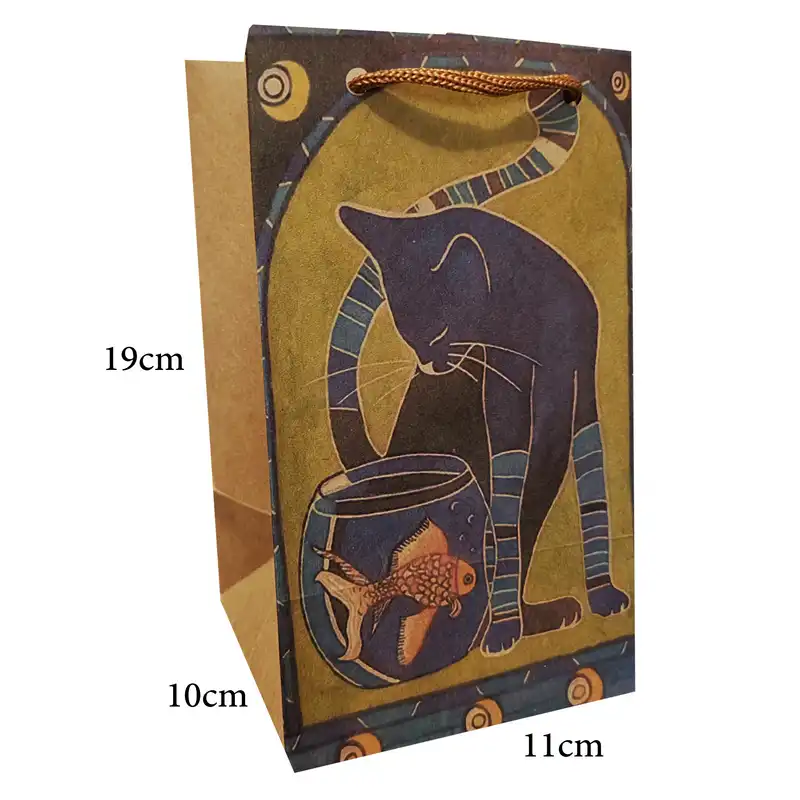 پاکت هدیه مدل گربه اشرافی