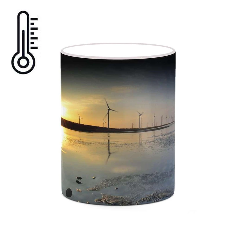 ماگ حرارتی کاکتی مدل منظره کد mgh18368