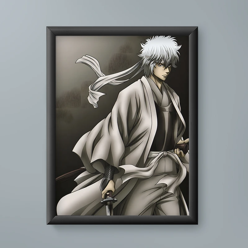 تابلو مدل انیمه ساکاتا گینتوکی گینتاما Sakata Gintoki Gintama anime 12